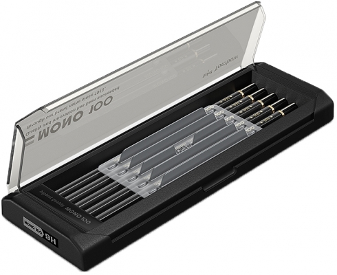 Creioane grafit, 9H, MONO 100, 12 buc/set Tombow