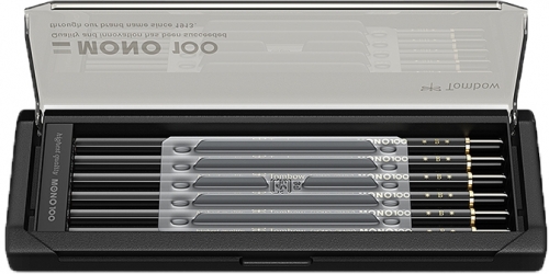 Creioane grafit, B, MONO 100, 12 buc/set Tombow