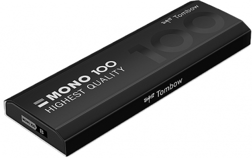 Creioane grafit, B, MONO 100, 12 buc/set Tombow