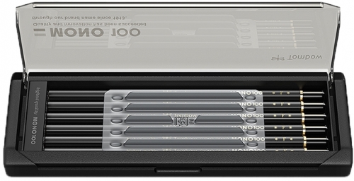 Creioane grafit, F, MONO 100, 12 buc/set Tombow