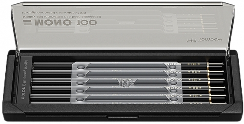 Creioane grafit, HB, MONO 100, 12 buc/set Tombow