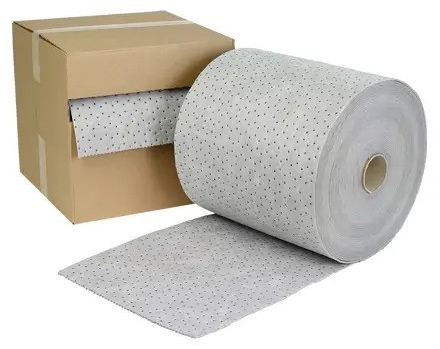 Covor de absorbtie universal, gros, Premium, 40 cm × 40 m, perforat
