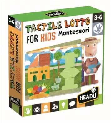Montessori Puzzle Tactil Ferma Headu