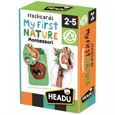 Montessori - Cartonase Sa Invatam Natura Headu