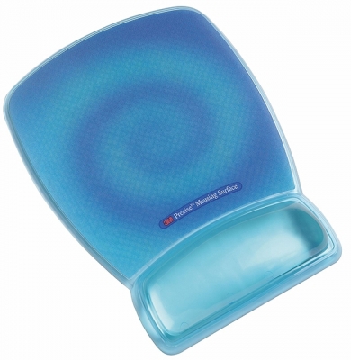Mousepad mare precizie albastru cu gel 3M