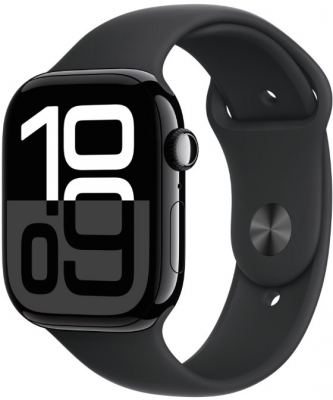 Apple Watch 10 GPS, Carcasa Aluminiu, Sport Band - M/L