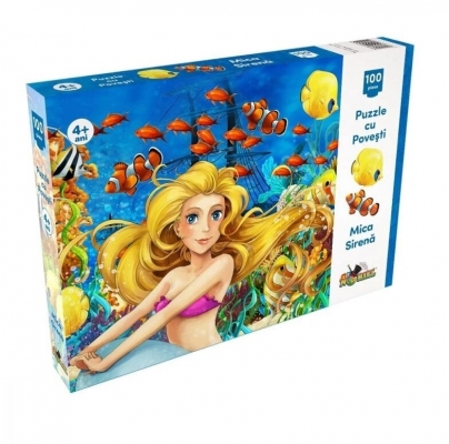 Puzzle Mica sirena, 100 piese Noriel