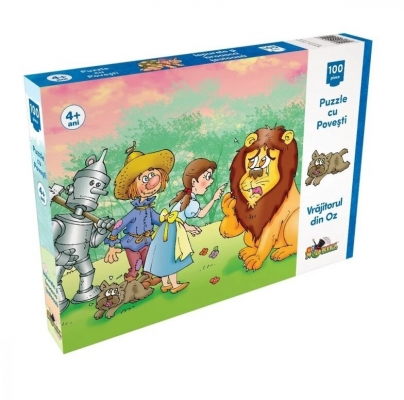 Puzzle Vrajitorul din Oz, 100 piese Noriel