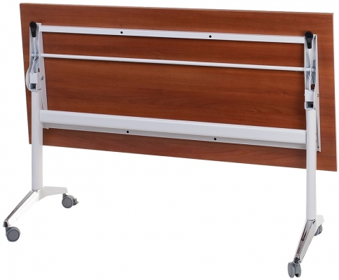 Cadru de birou cu inclinare alb/crom, 135 cm, Stema partner