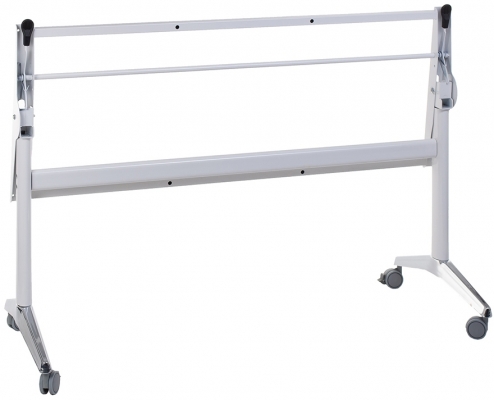 Cadru de birou cu inclinare alb/crom, 155 cm, Stema partner 