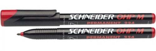 Marker permanent OHP 224 M 1 mm Schneider