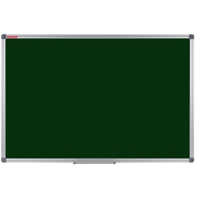 Tabla verde magnetica cu rama din aluminiu, 120 x 150 cm, pentru creta, Optima