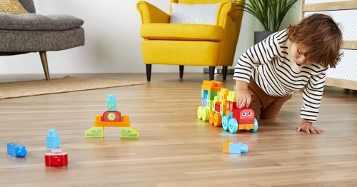 Trenul abc Mega Bloks