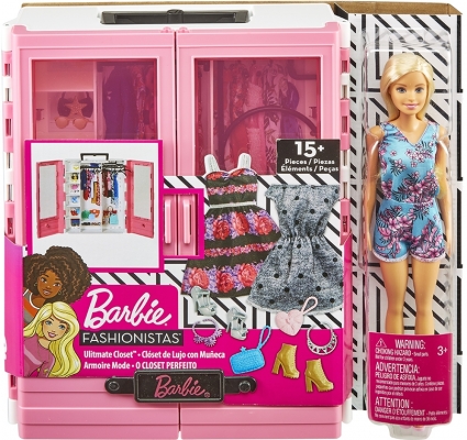 prosperity baseball Mentality Papusa cu dulap si accesorii Barbie - BNB