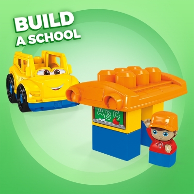 Autobuzul scolar Mega Bloks