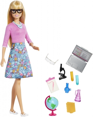 Papusa Cariere - Set profesoara Barbie