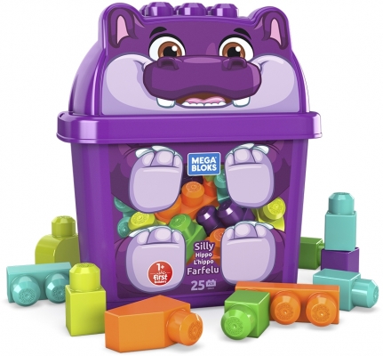 Set de construit mega bloks - Hipopotamul Mega Bloks