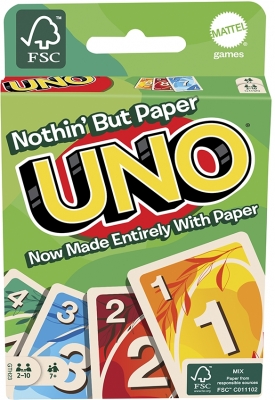 Carti de joc Uno Eco Mattel Games