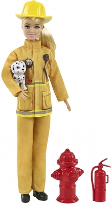 Papusa Cariere - Pompier Barbie
