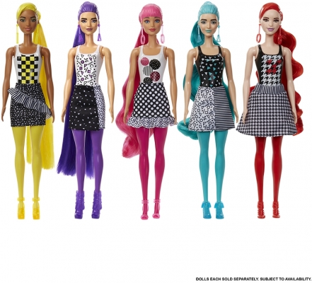 Papusa Descopera culoarea - Tinute monocromaticei Barbie