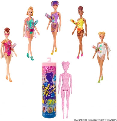 Papusa Descopera culoarea - Tinute de vara Barbie