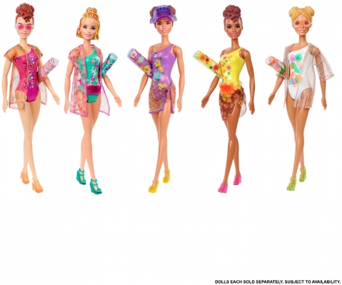 Papusa Descopera culoarea - Tinute de vara Barbie