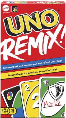 Carti de joc Uno remix Mattel Games