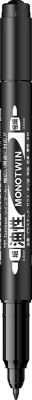 Marker permanent outline, Mono Twin Black, Tombow