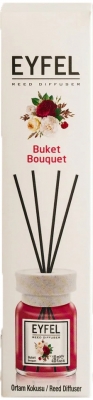 Odorizant de camera Reed difuser EYFEL, bouquet, 120ml