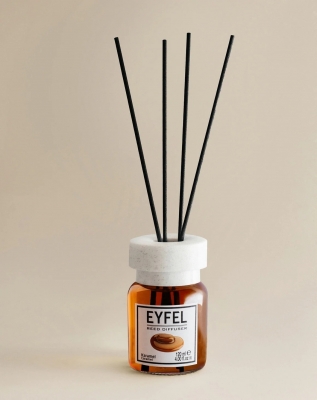 Odorizant de camera Reed difuser EYFEL, caramel, 120ml