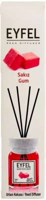 Odorizant de camera Reed difuser EYFEL, guma, 120ml