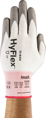 Manusi rezistente la taiere HyFlex 11-644, gri, Ansell