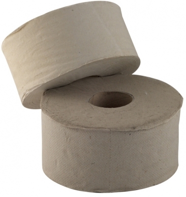 Hartie igienica Mini Jumbo 1 strat gri 19 cm x 150 m 12 role/bax