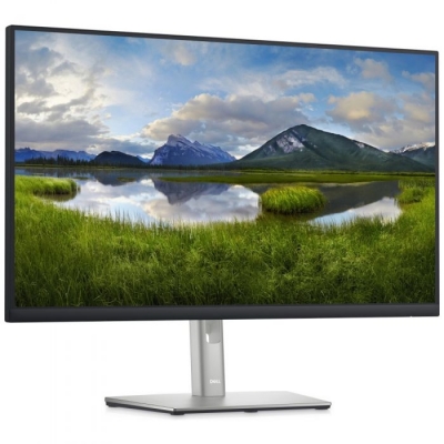Monitor LED Dell P2722H, 27inch, Full HD, 60Hz, 5ms, HDMI, Display Port, VGA, USB, Argintiu