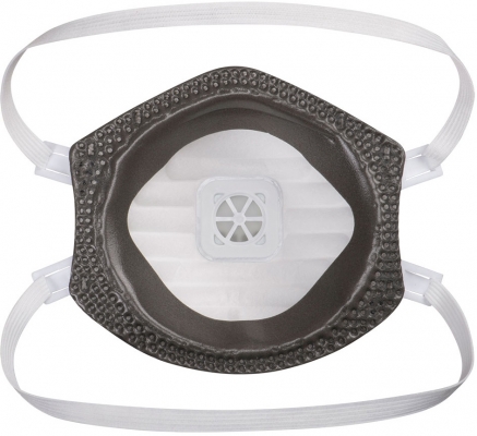 Masca de protectie respiratorie FFP3 cu dolomita Pk10 alb