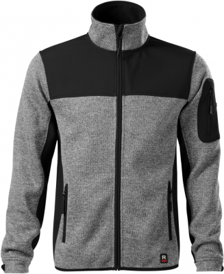 Jacheta Casual softshell pentru barbati knit gri deschis, Malfini