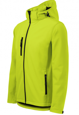 Jacheta Performance softshell pentru barbati knit lime, Malfini
