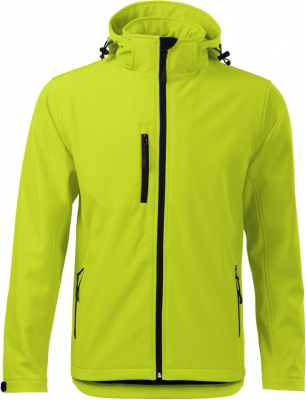 Jacheta Performance softshell pentru barbati knit lime, Malfini