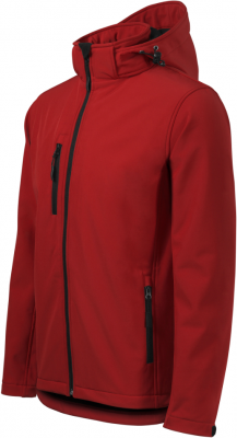 Jacheta Performance softshell pentru barbati knit rosu, Malfini