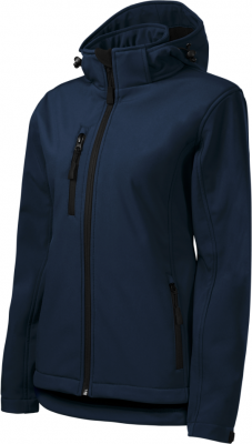 Jacheta Performance softshell pentru dama knit albastru marin, Malfini