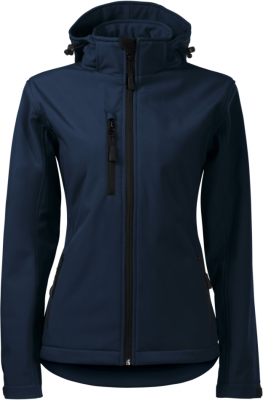 Jacheta Performance softshell pentru dama knit albastru marin, Malfini