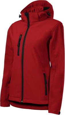 Jacheta Performance softshell pentru dama, rosu, Malfini