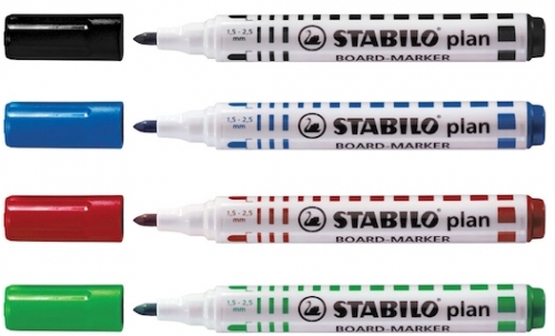 Marker tabla alba Stabilo Plan