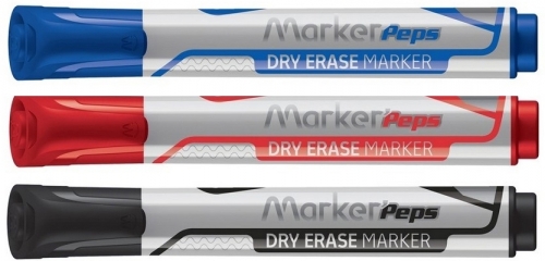 Marker whiteboard Peps Jumbo, varf rotund, 2 mm, Maped