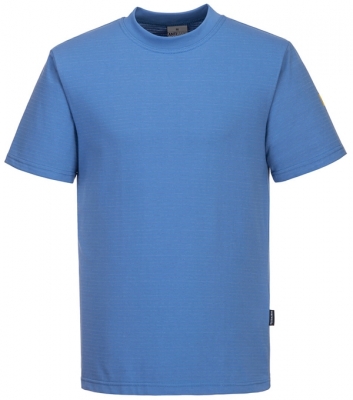 Tricou antistatic ESD, Hamilton Blue, Portwest 