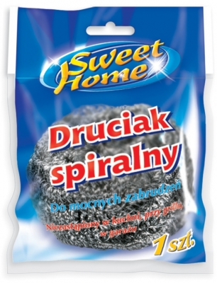 Burete spirala inox Sweet Home