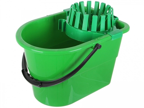Galeata cu storcator verde 14 L Sweet Home