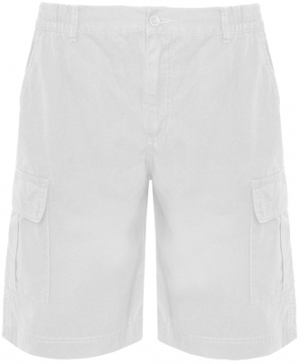 Bermude cu buzunare Armour, pentru barbati, Alb, Roly