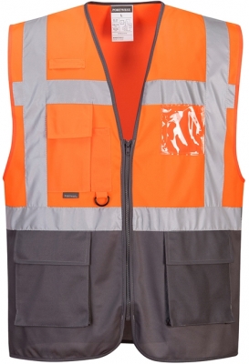 Vesta Hi-Vis Warsaw Executive, Orange/Gri, Portwest 