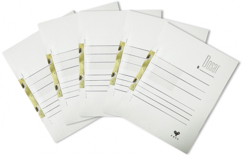Dosar A4 din carton de incopciat 1/1, 100 buc/set EXTE